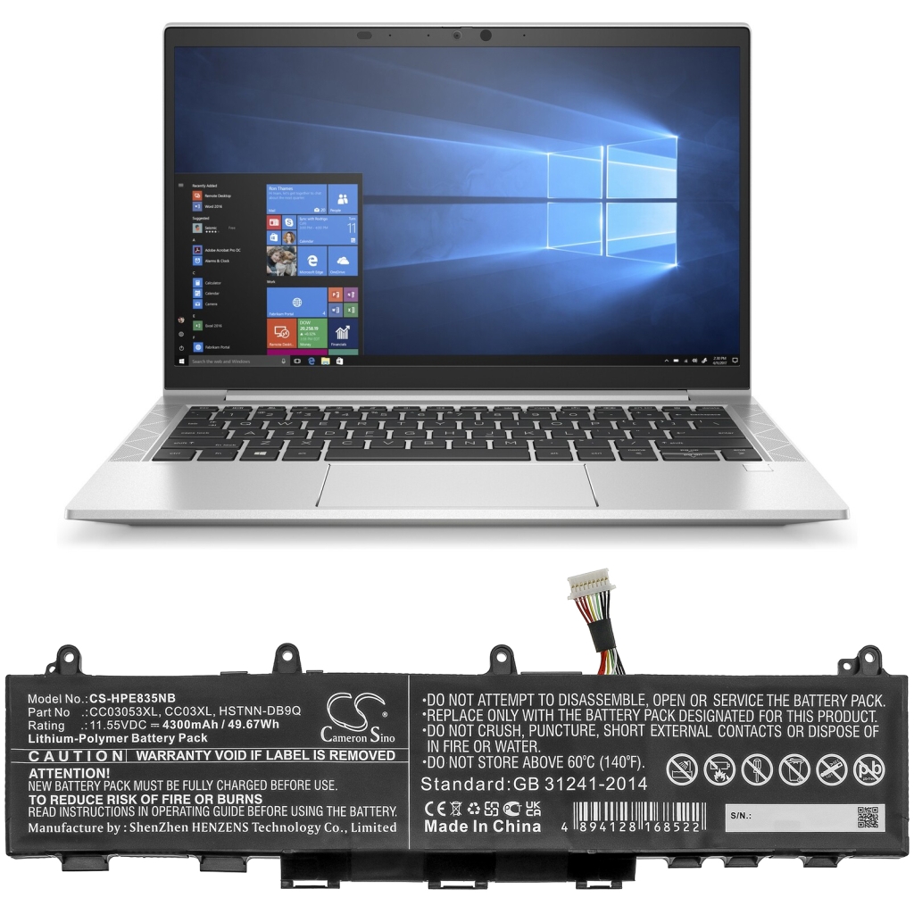 Notebook battery HP EliteBook 830 G7