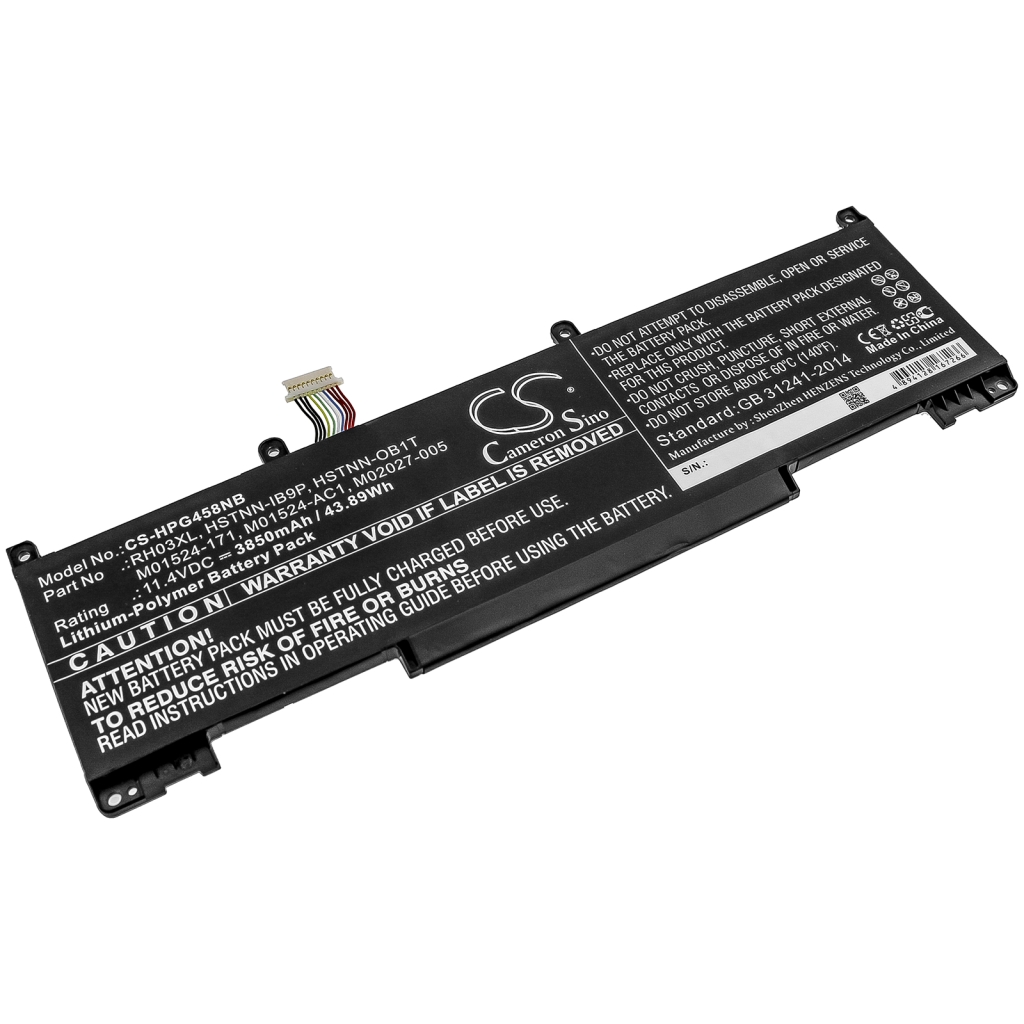 Batterier till bärbara datorer HP CS-HPG458NB