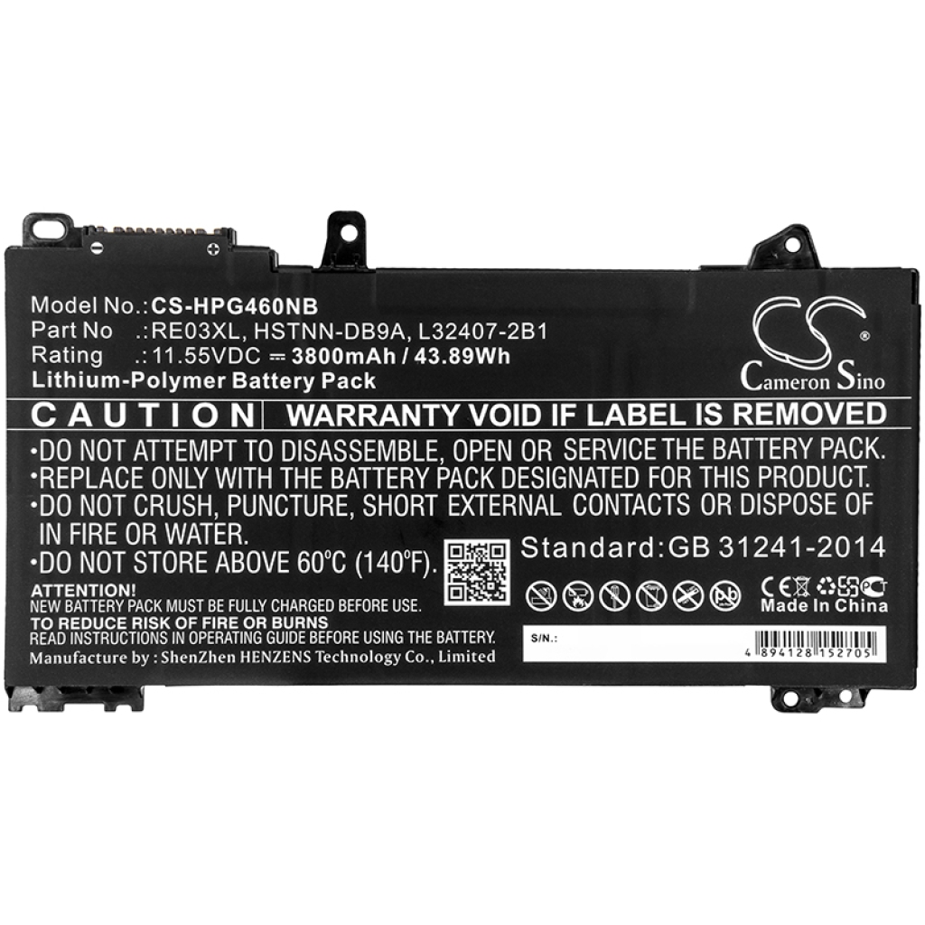 Battery Replaces RE03XL