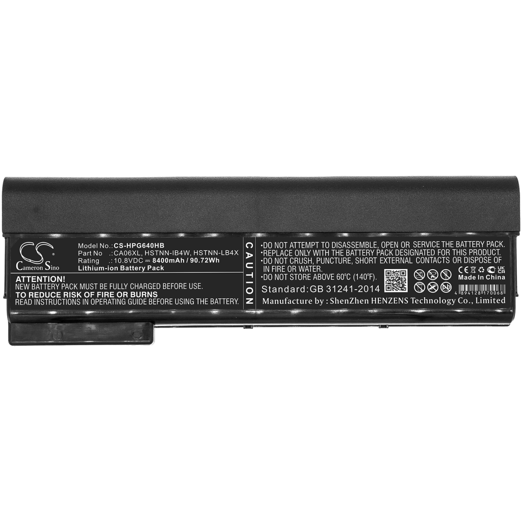 Batterier till bärbara datorer HP CS-HPG640HB