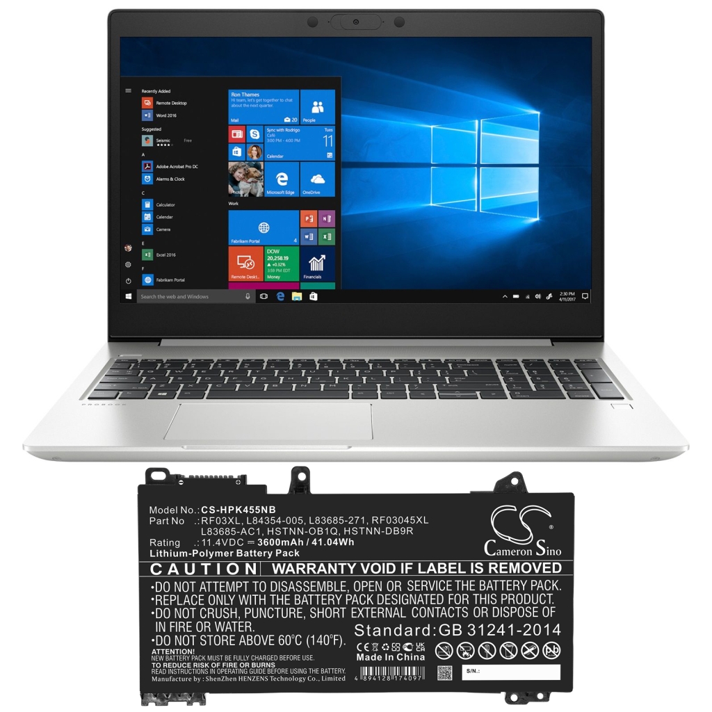 Notebook battery HP ProBook 455 G7