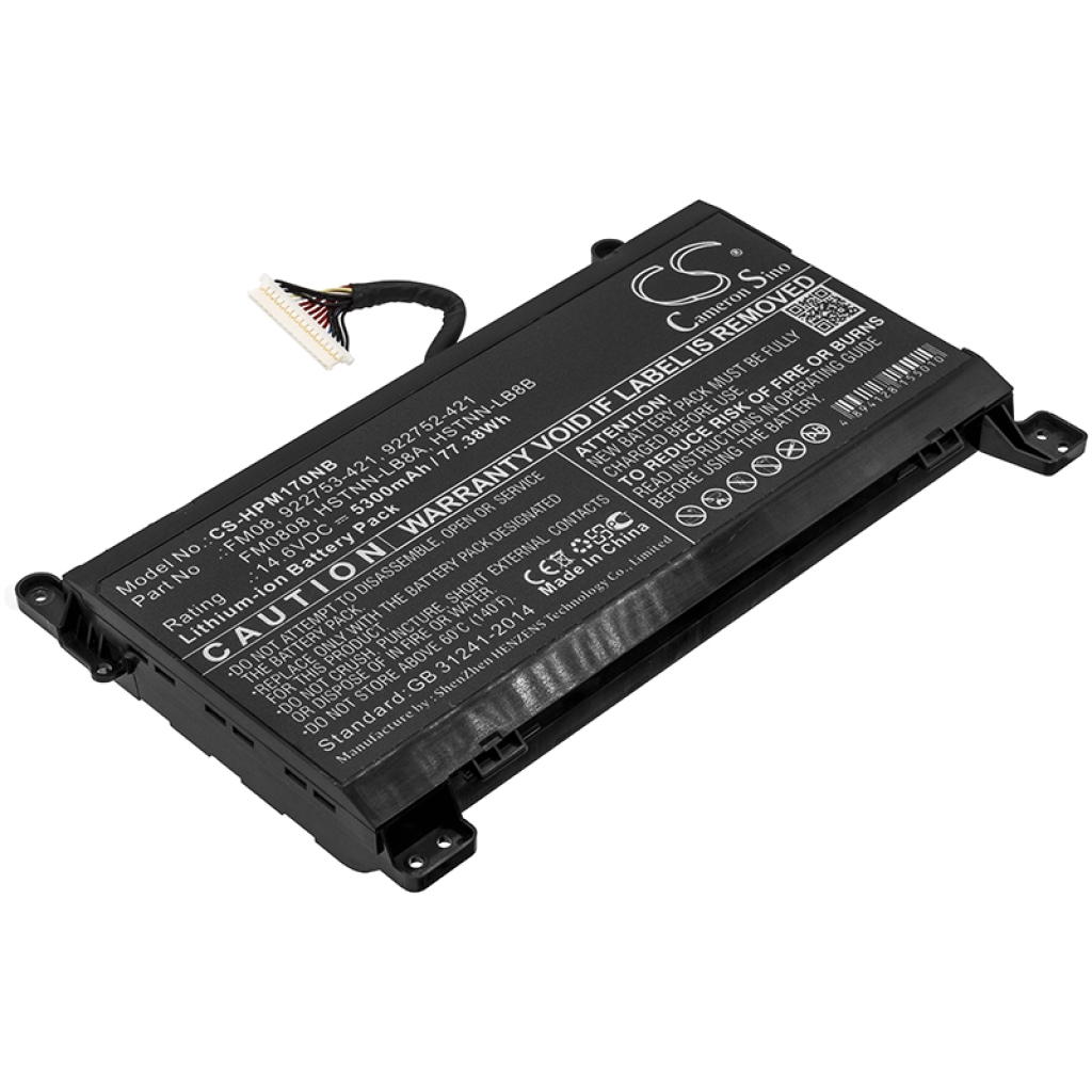 Notebook battery HP Omen 17-AN115NS