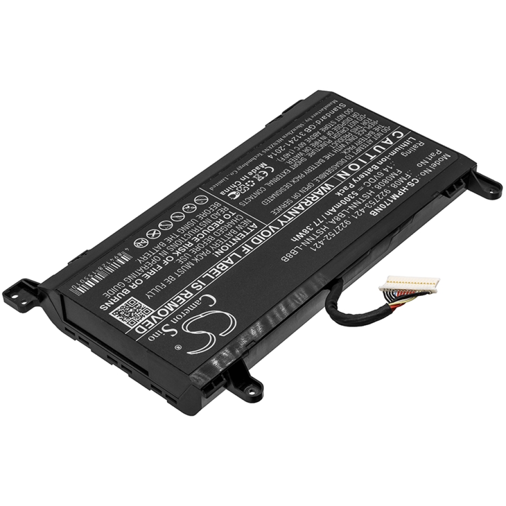 Notebook battery HP Omen 17-AN008NC