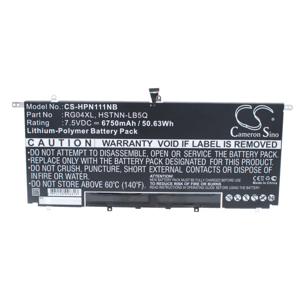 Batterier Ersätter Spectre 13-3010EG Ultrabook