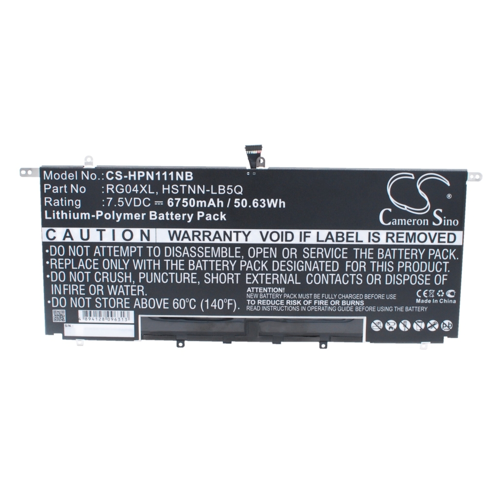 Batterier Ersätter Spectre 13-3092EF Ultrabook