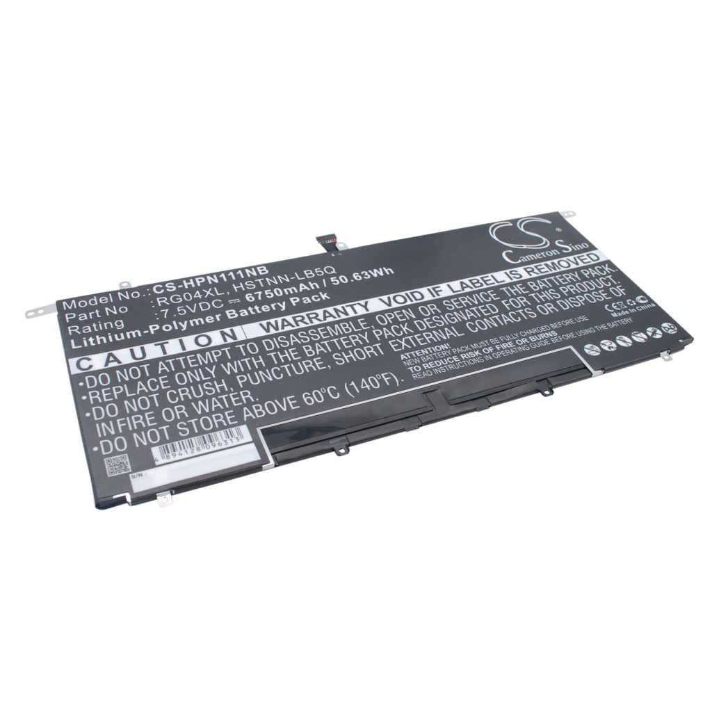 Batterier Ersätter Spectre 13-3092EF Ultrabook