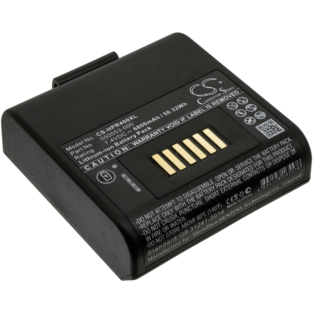 Batterier för skrivare Intermec CS-HPR400XL