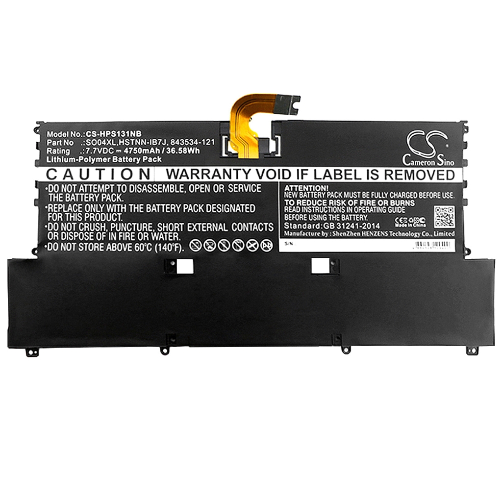 Battery Replaces 843534-1C1