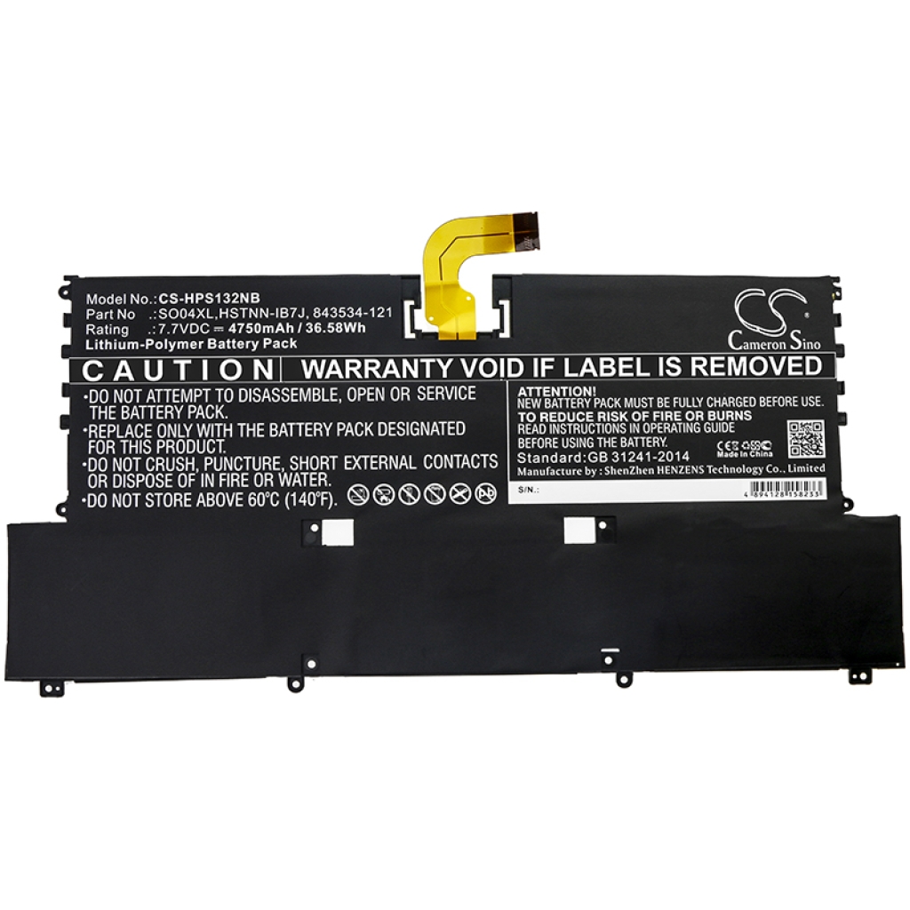 Battery Replaces 843534-1C1