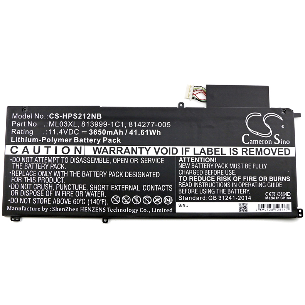 Battery Replaces ML03XL