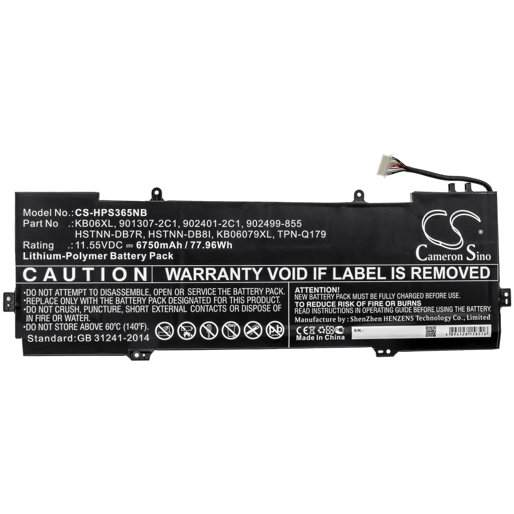 Battery Replaces KB06XL