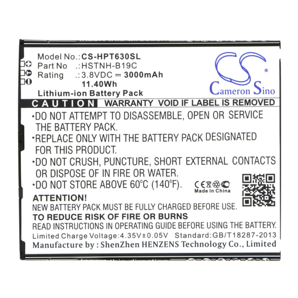 Batterier Ersätter HSTNH-B19C-S