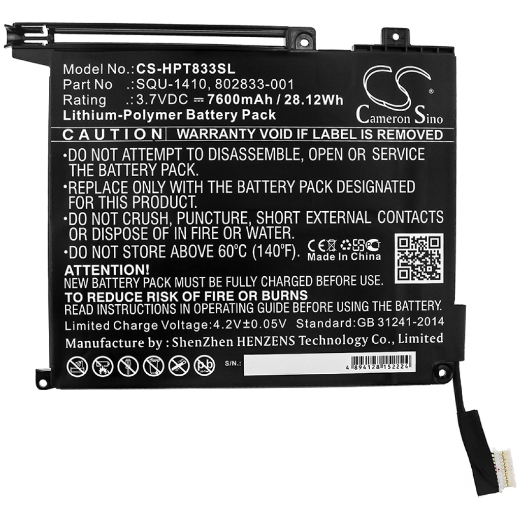 Batterier Ersätter Pro Tablet 10 EE G1(N4L89PA)