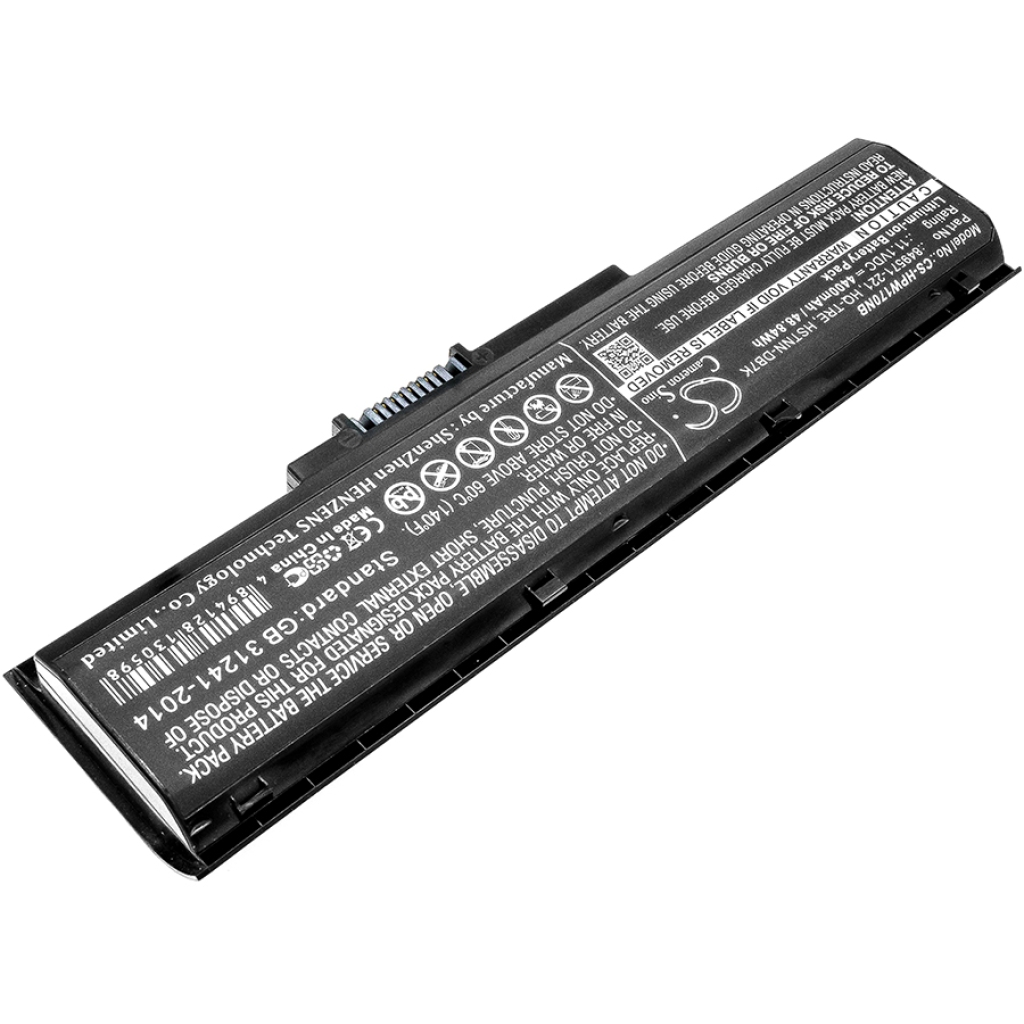 Batterier Ersätter Omen 17-W210NF
