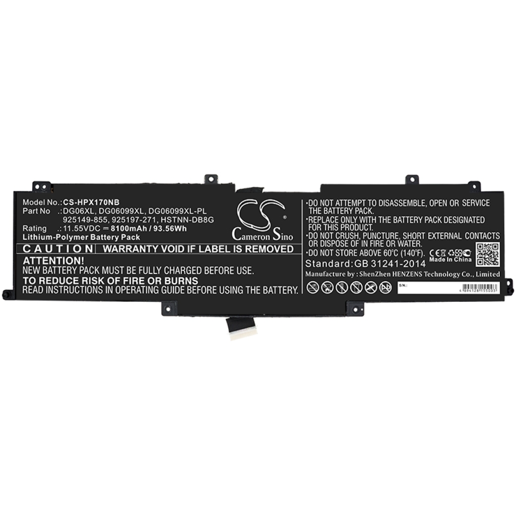 Battery Replaces DG06XL