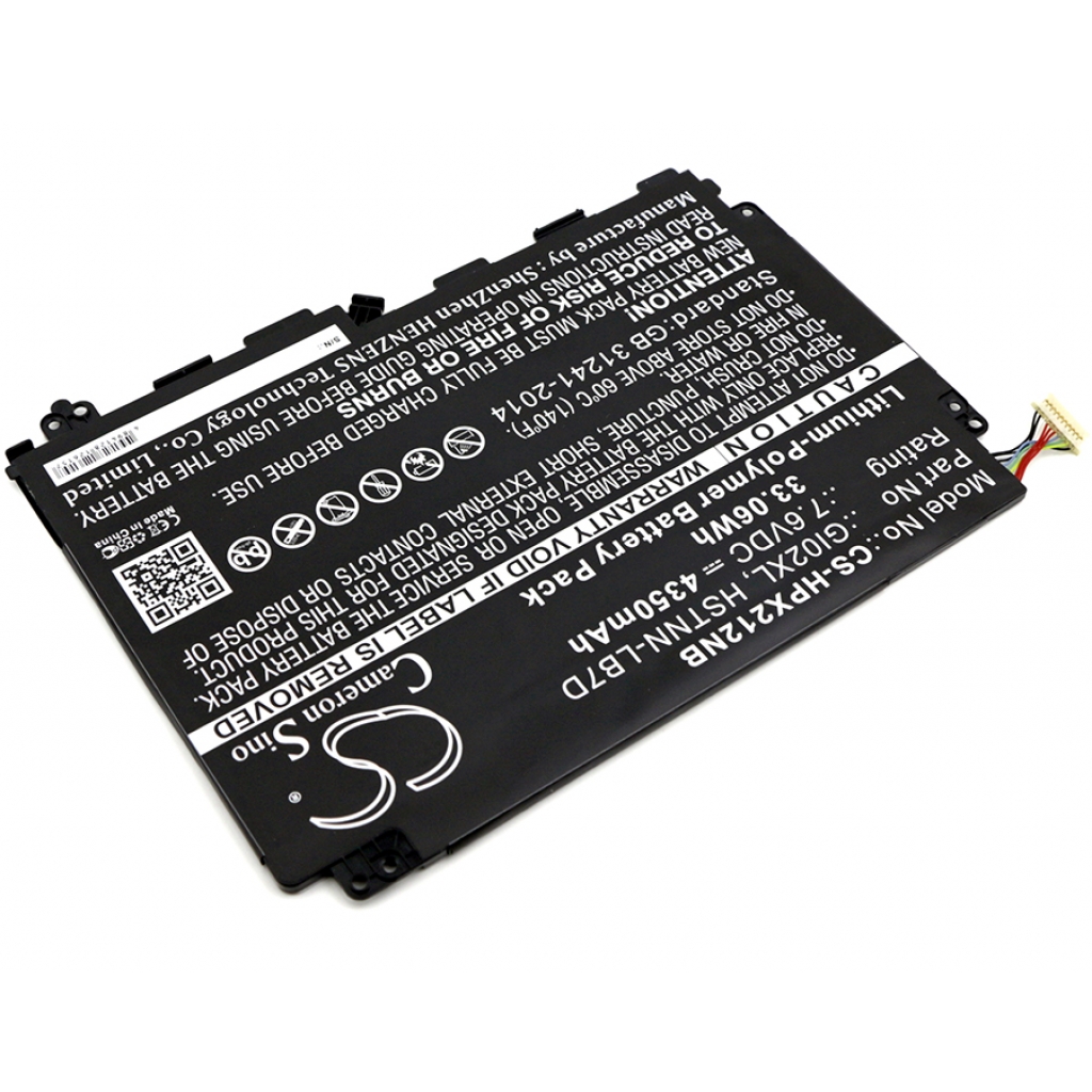 Batterier Ersätter TPN-Q169
