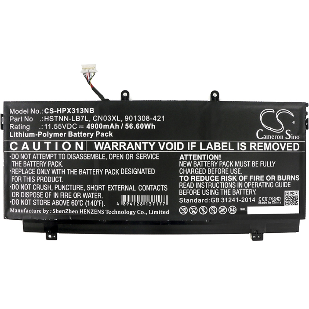 Batterier Ersätter ENVY 13-AB092