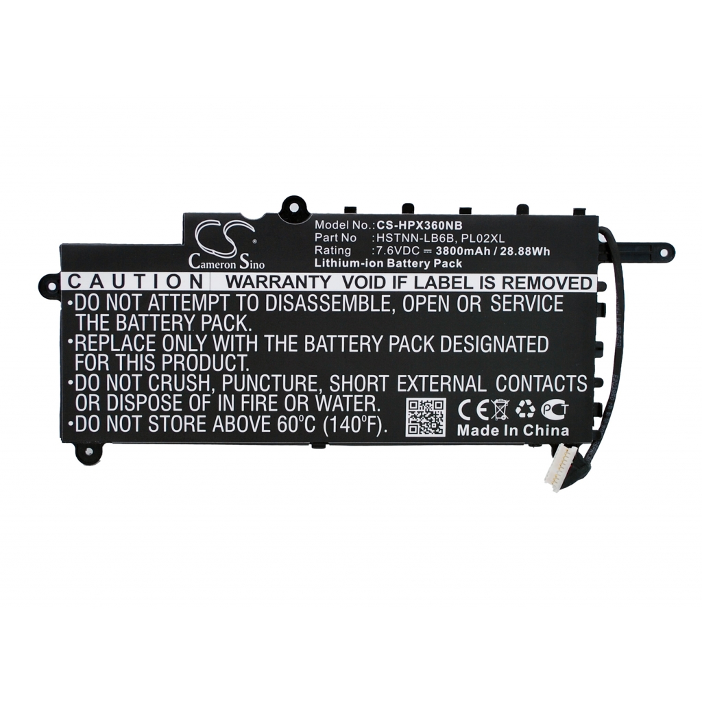Batterier Ersätter PAVILION 11-N003NS
