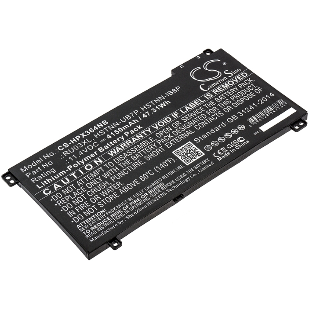 Battery Replaces RU03XL