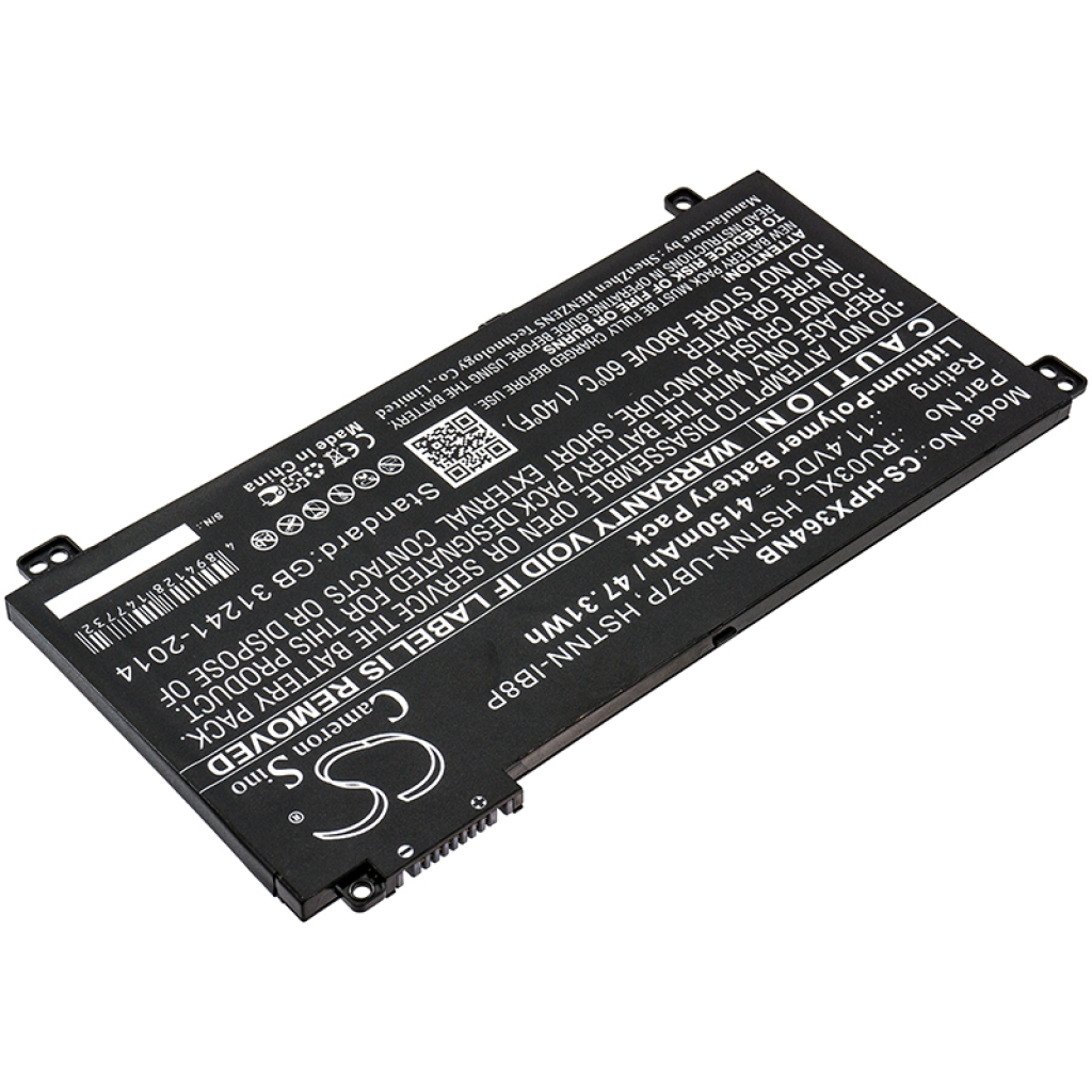 Batterier Ersätter ProBook x360 440 G1(4QW71EA)