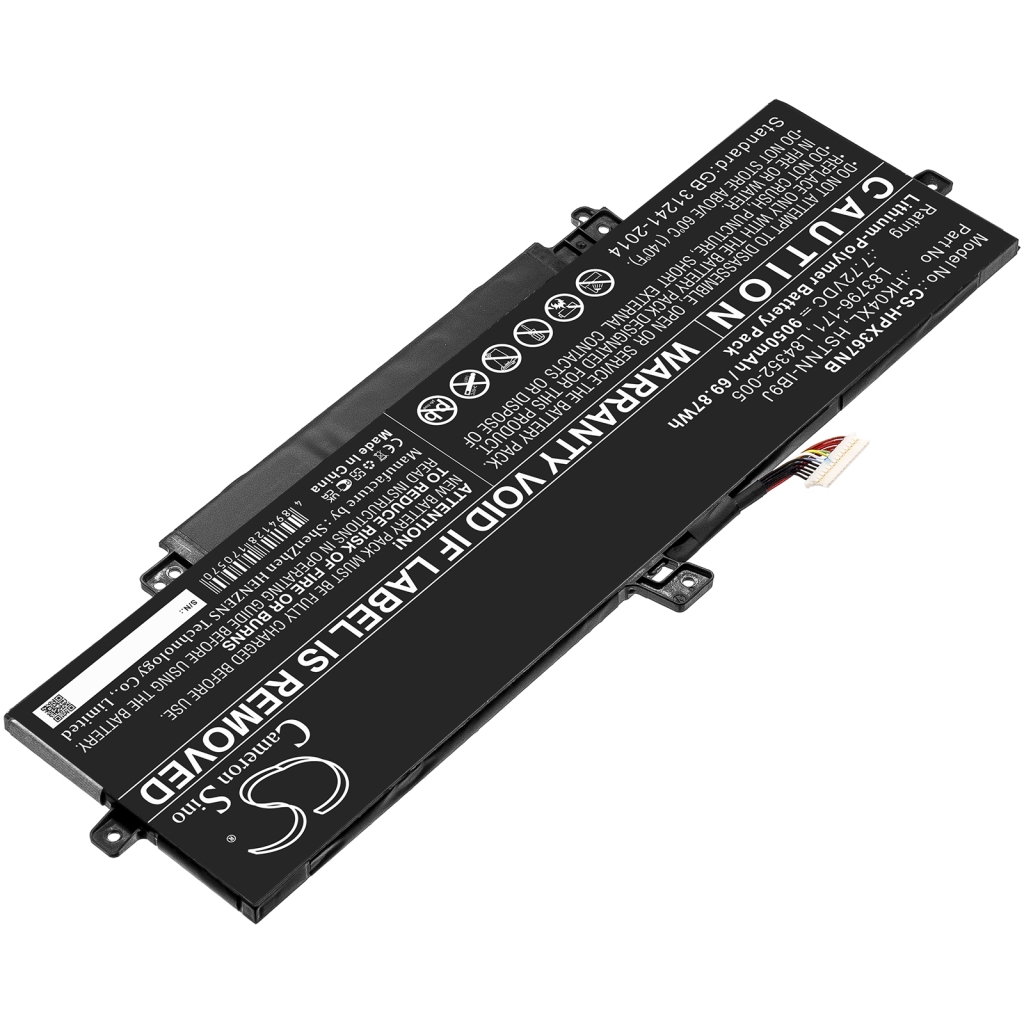 Batterier Ersätter EliteBook x360 1040 G7 2C7K0UP