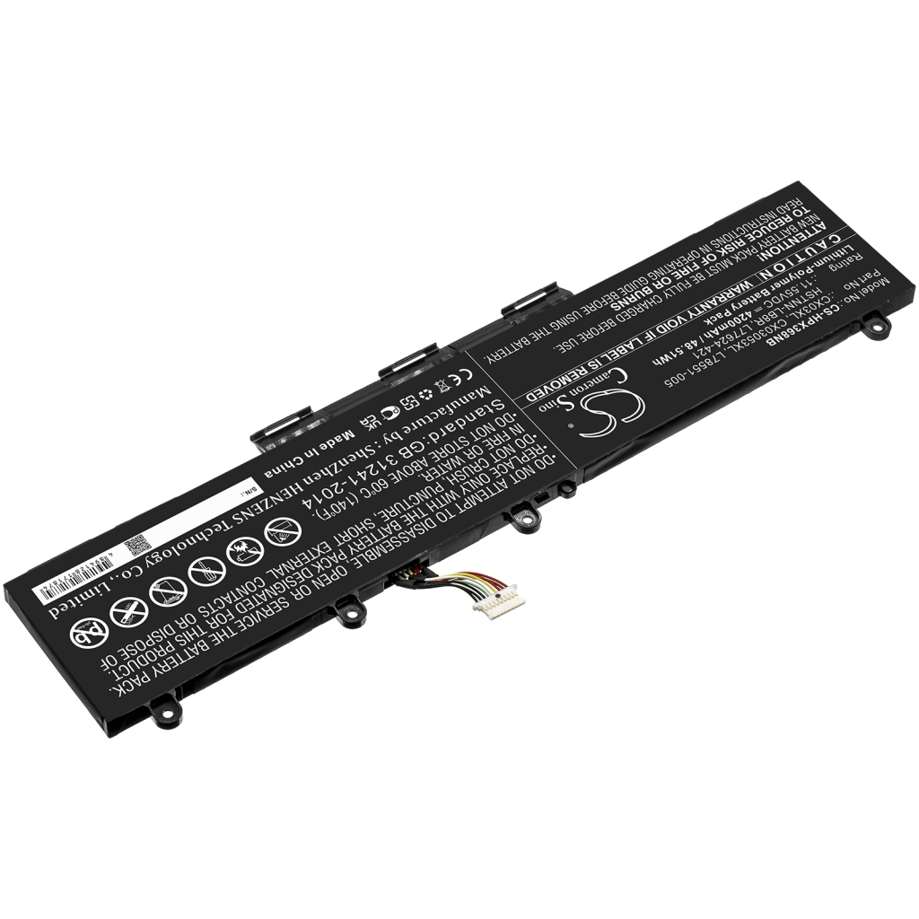 Batterier Ersätter EliteBook X360 830 G8