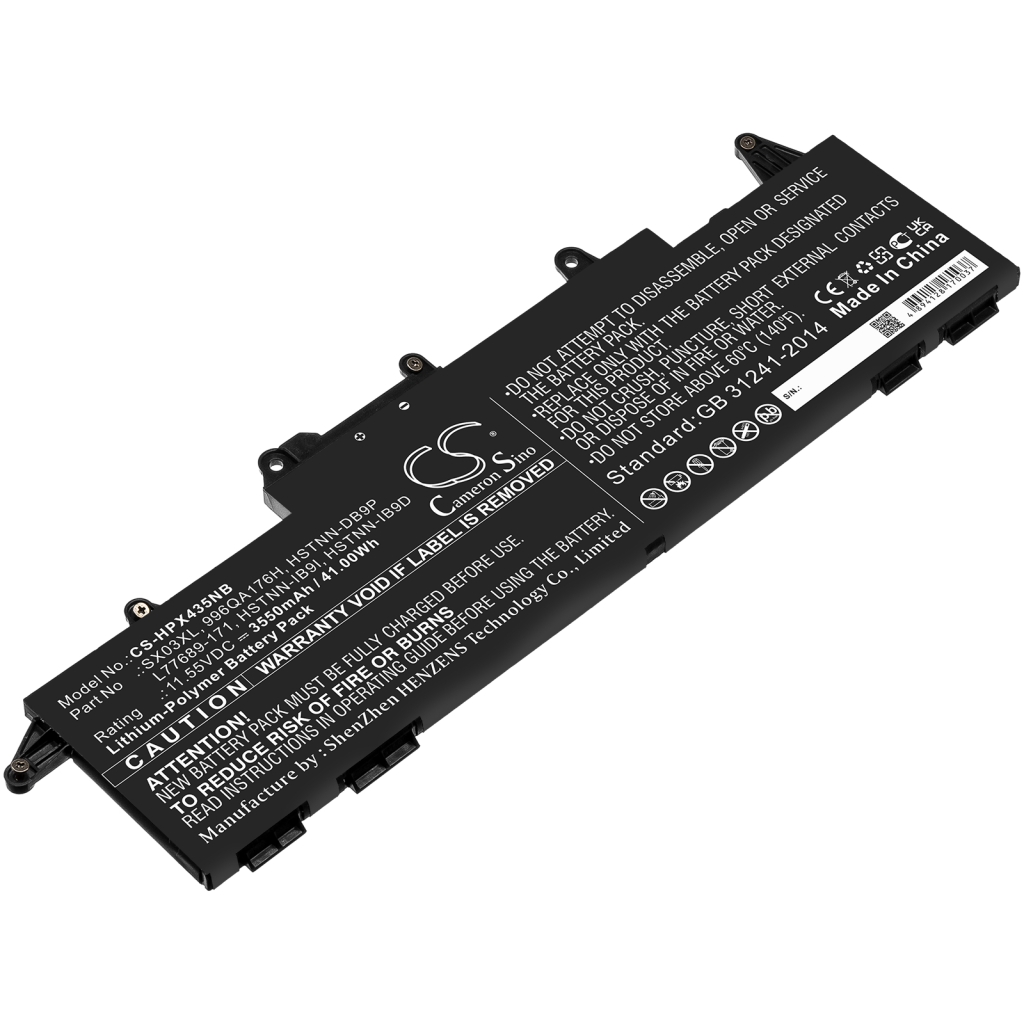 Batterier till bärbara datorer HP CS-HPX435NB