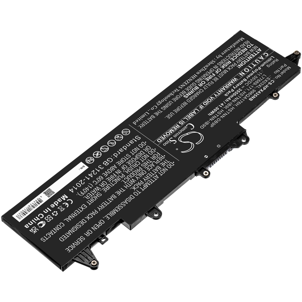 Batterier till bärbara datorer HP CS-HPX435NB