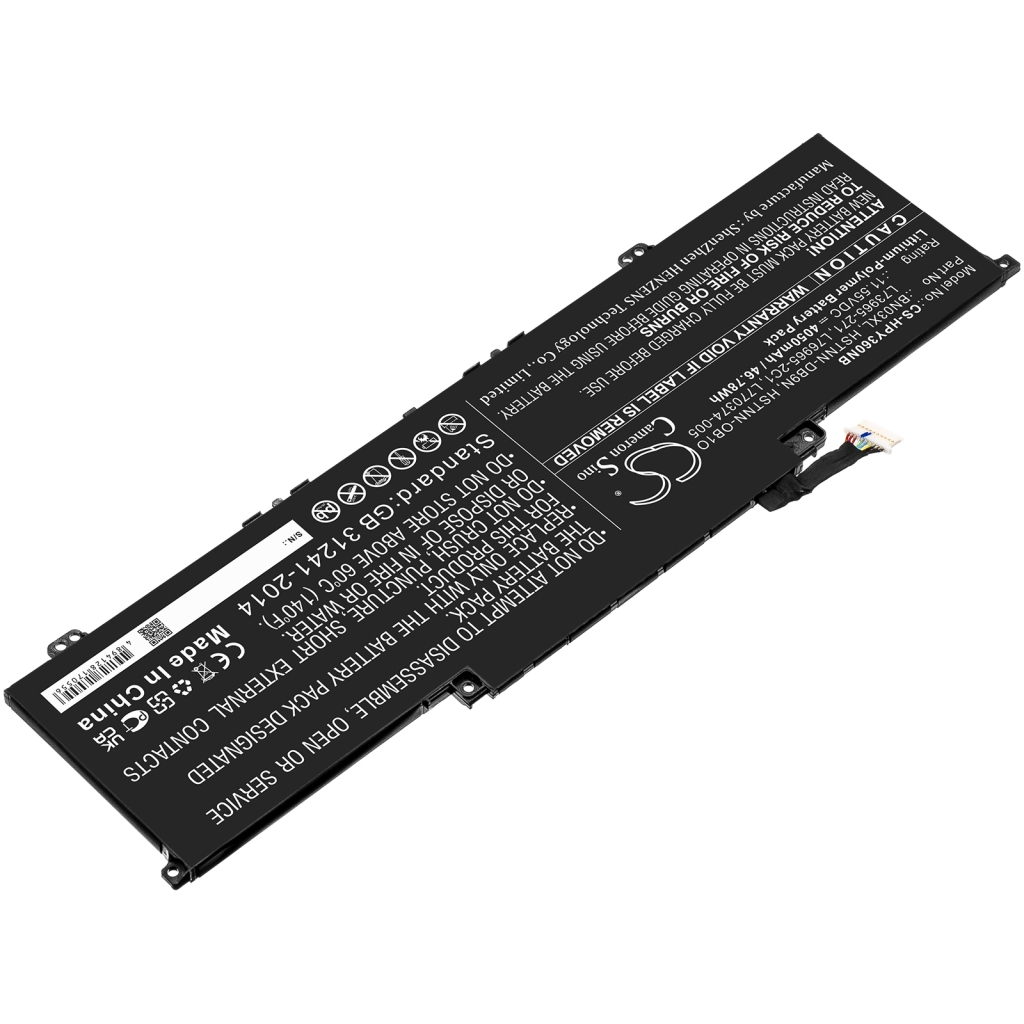 Batterier Ersätter Envy X360 13-ay0065AU