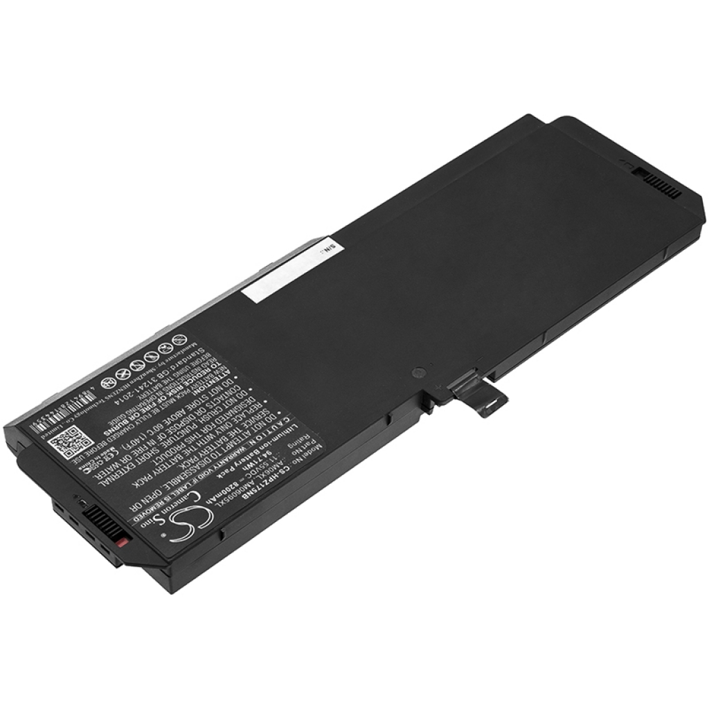Batterier Ersätter ZBook 17 G5 2ZC44EA