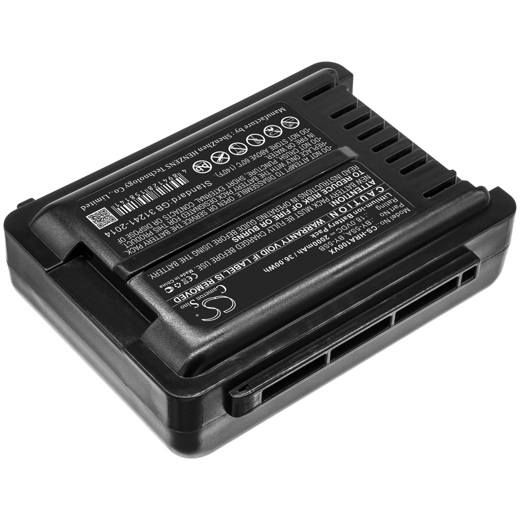 Batterier till dammsugare Sharp CS-HRA100VX