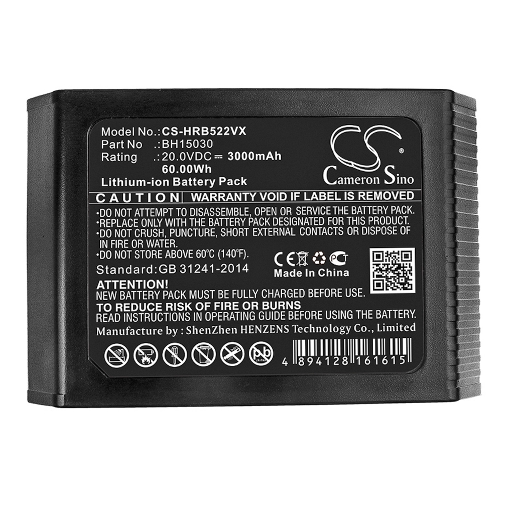 Batterier till dammsugare Vax CS-HRB522VX
