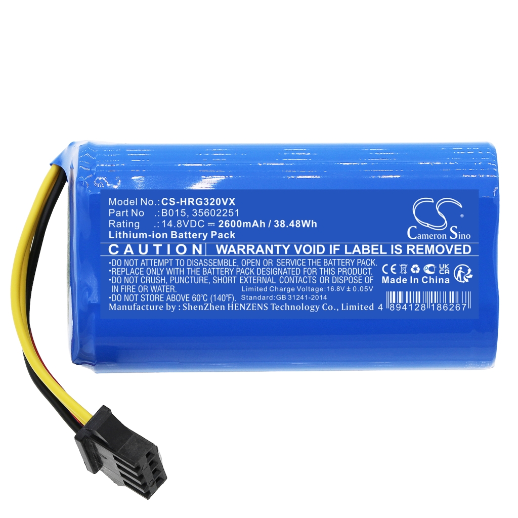 Battery Replaces HGO0314BAT