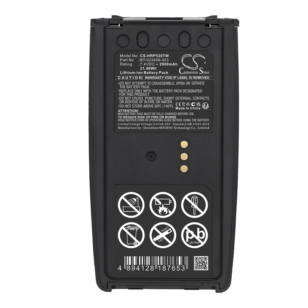 Batterier Ersätter BT-023406-004