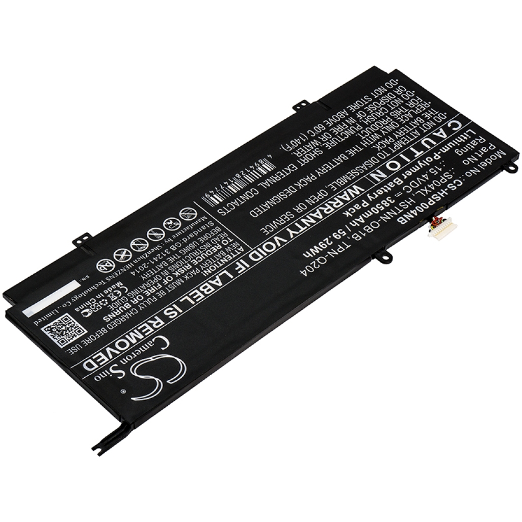 Batterier Ersätter Spectre X360 13-AP0080TU