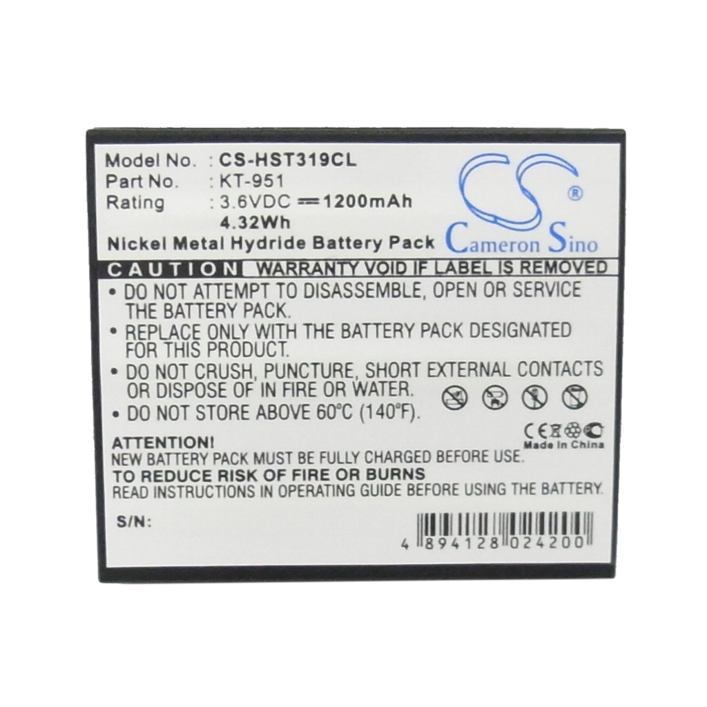 Batterier till trådlösa telefoner Kathrein CS-HST319CL