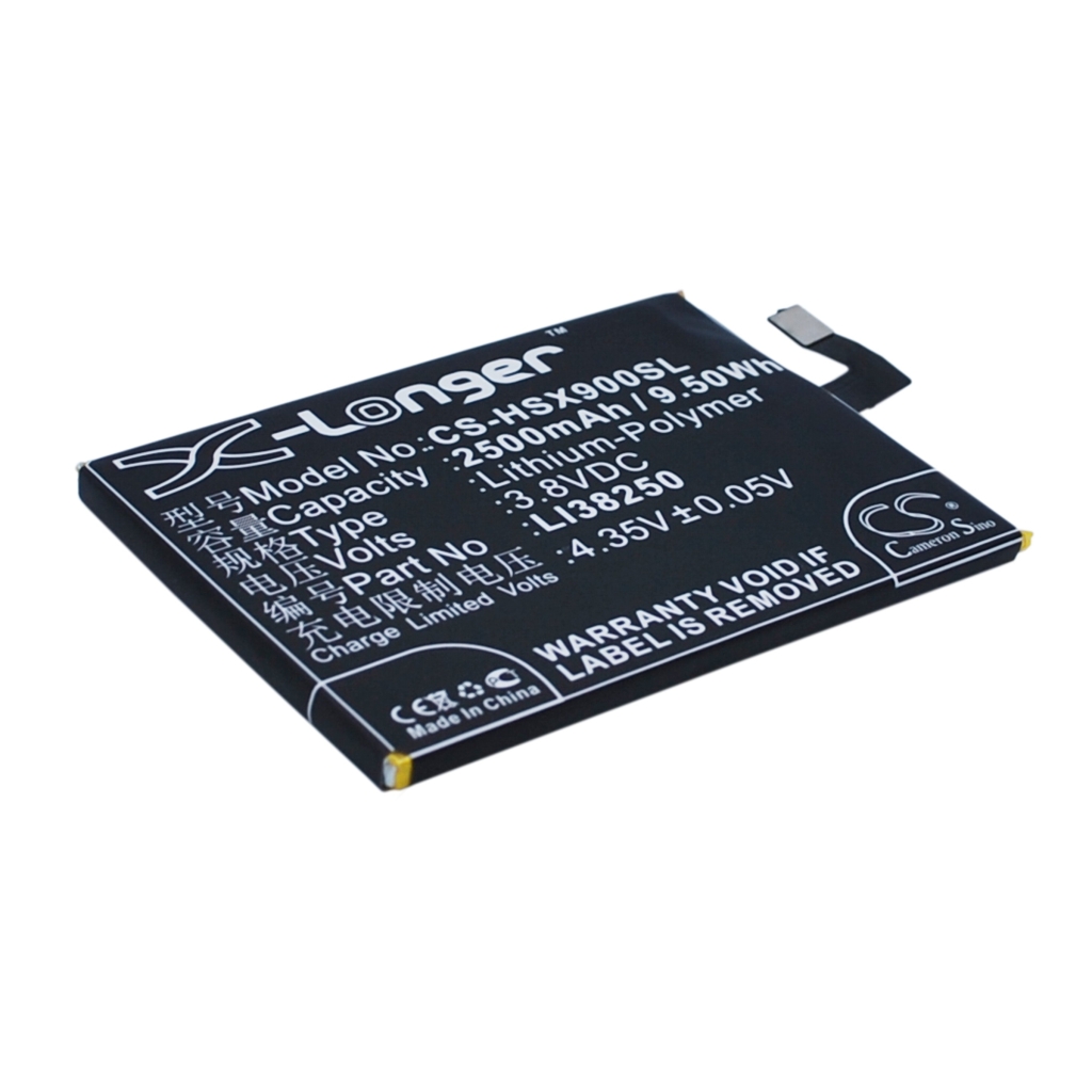 Compatible battery replacement for Hisense LI38250