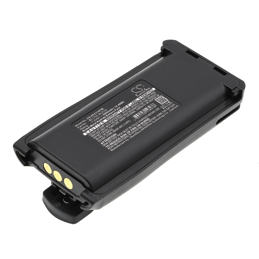 Batterier till radioapparater Hytera CS-HTC710TW