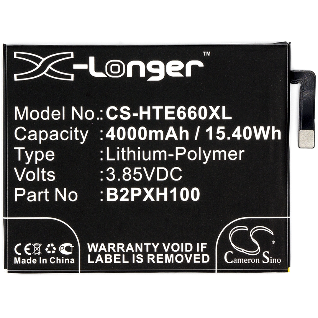 Batterier Ersätter X10 LTE-A