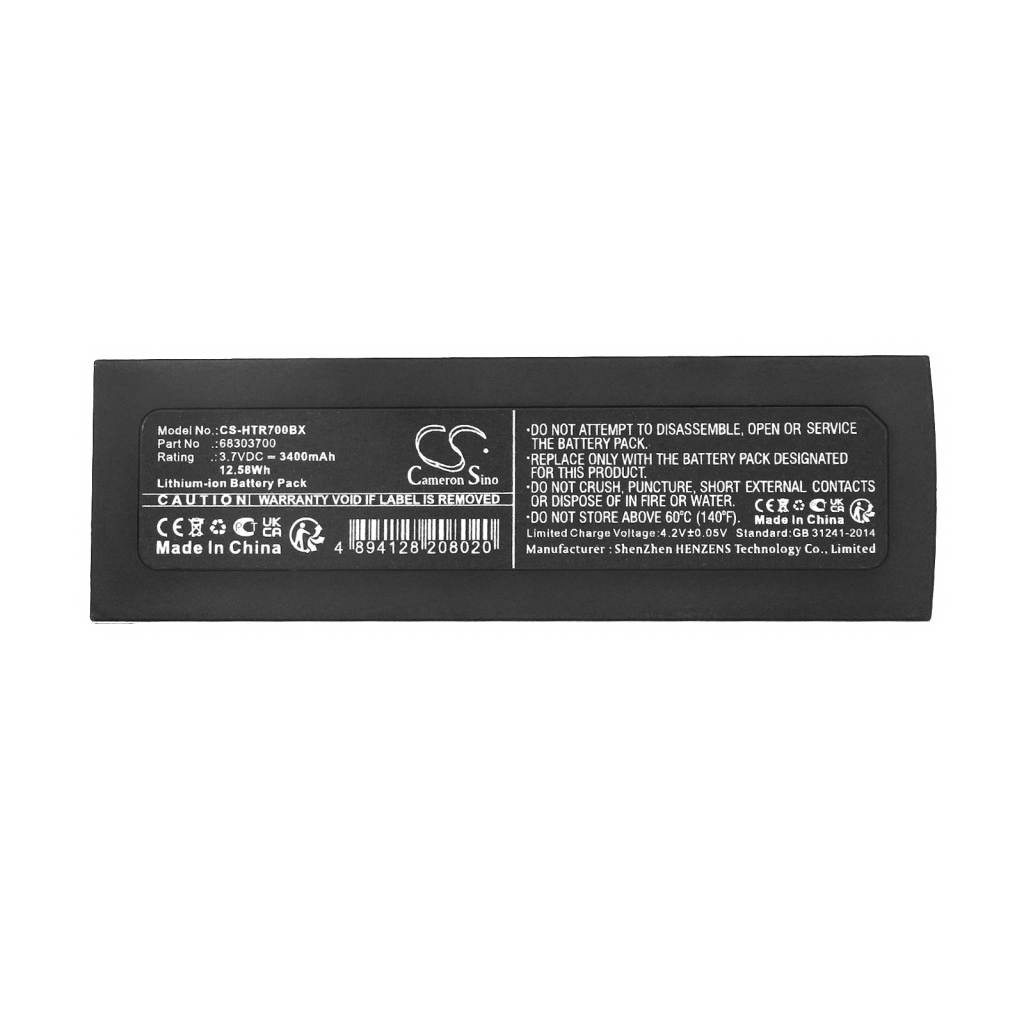 Compatible battery replacement for Hetronic 68303700