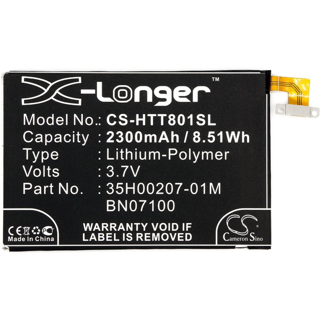 Batterier Ersätter 35H00207-01M