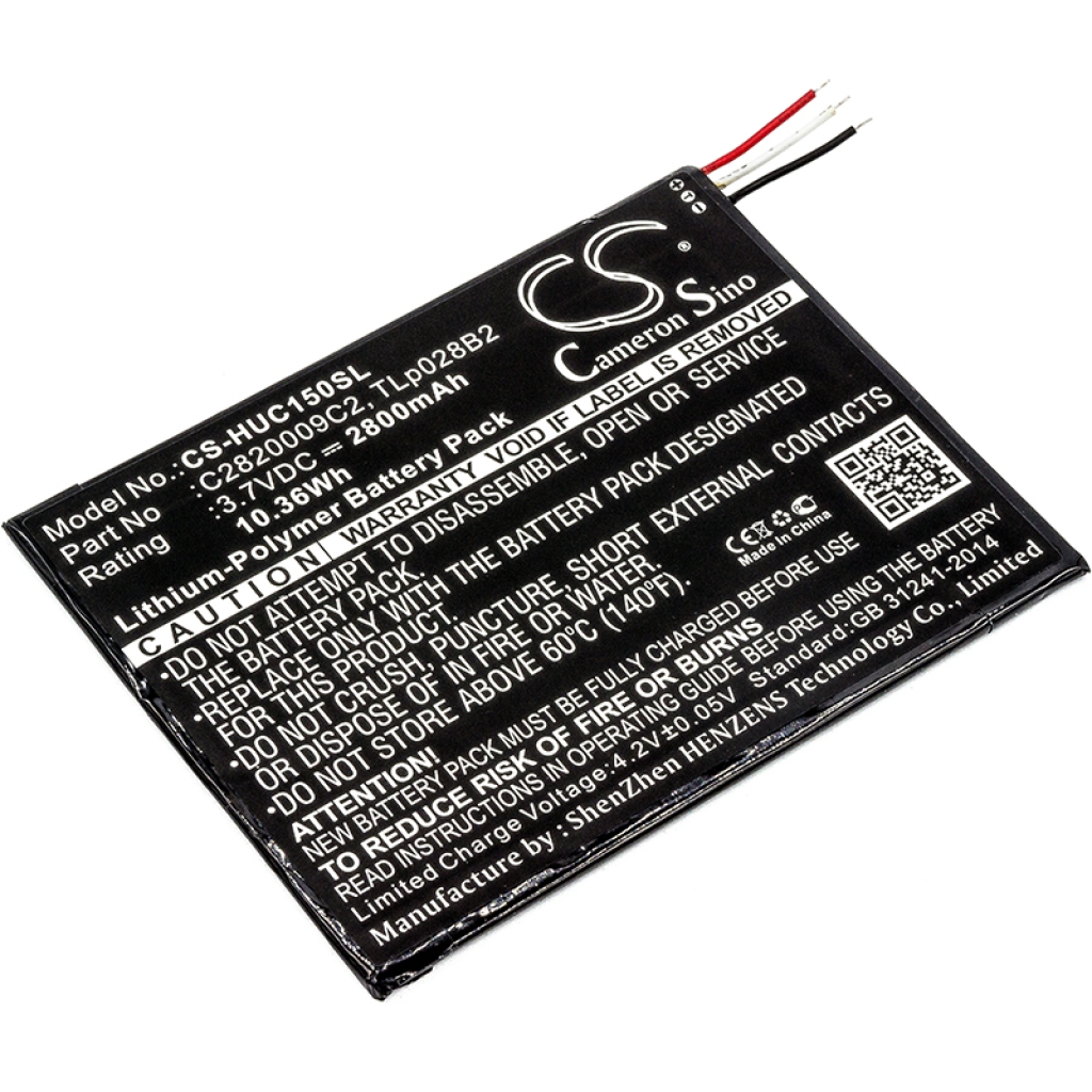 Battery Replaces C2820009C2