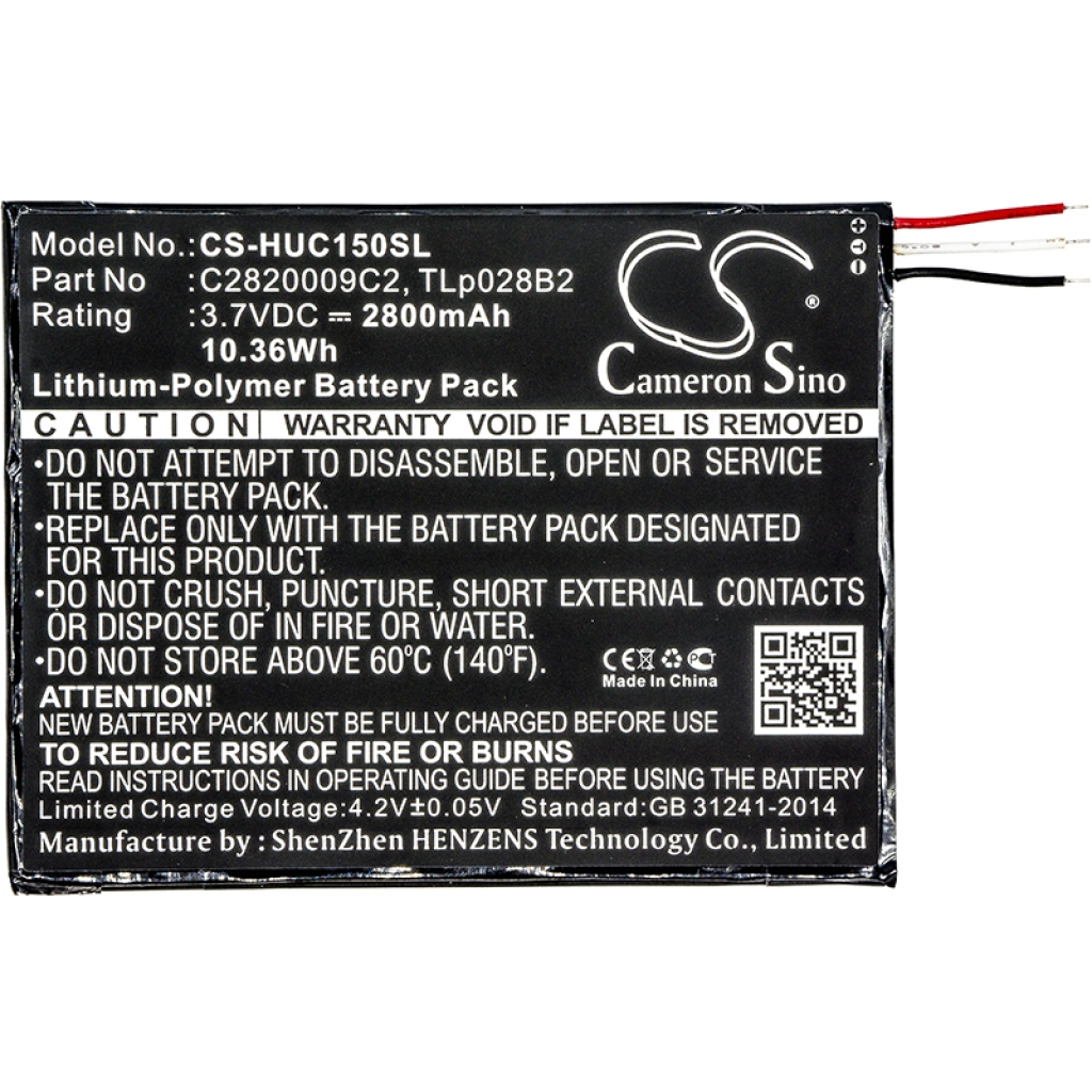 Battery Replaces TLp028BC