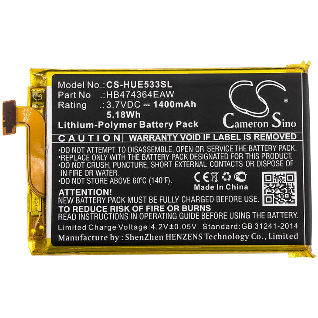 Battery Replaces HB474364EAW