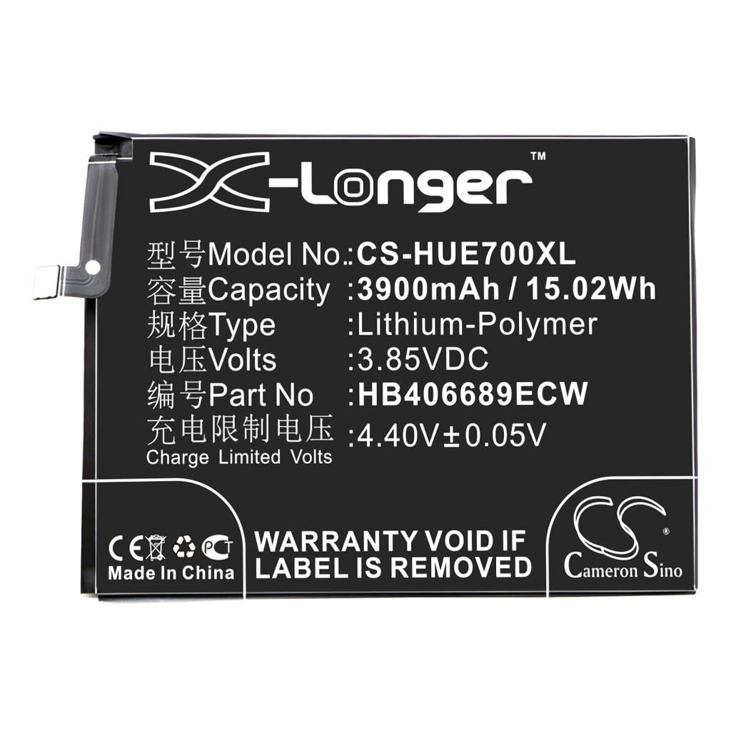 Battery Replaces HB406689ECW