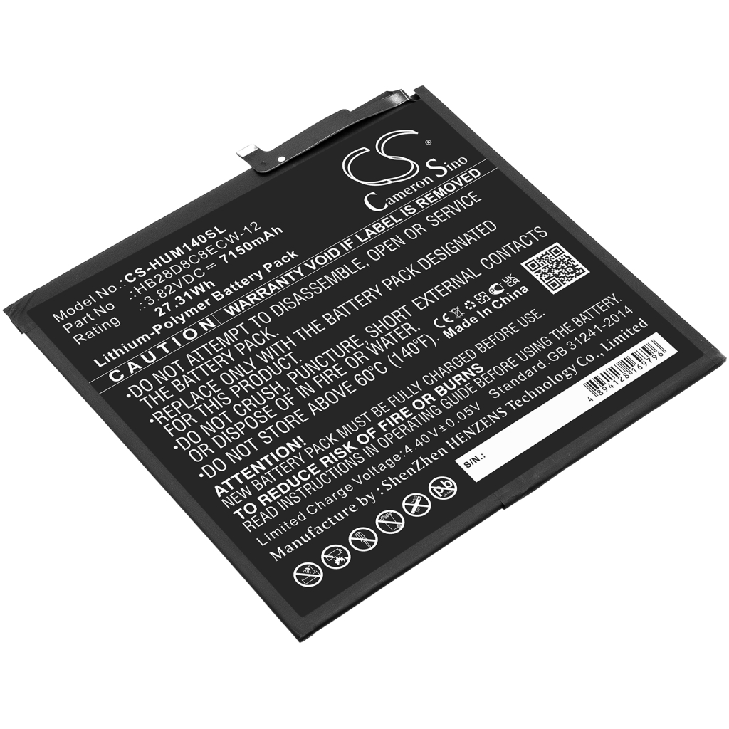 Tablet Battery Huawei CS-HUM140SL