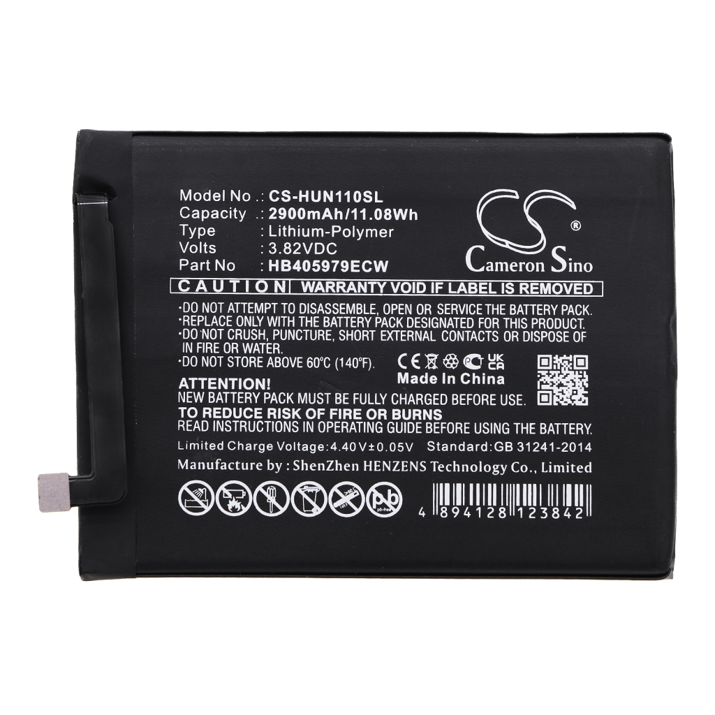 Batterier Ersätter MYA-L02
