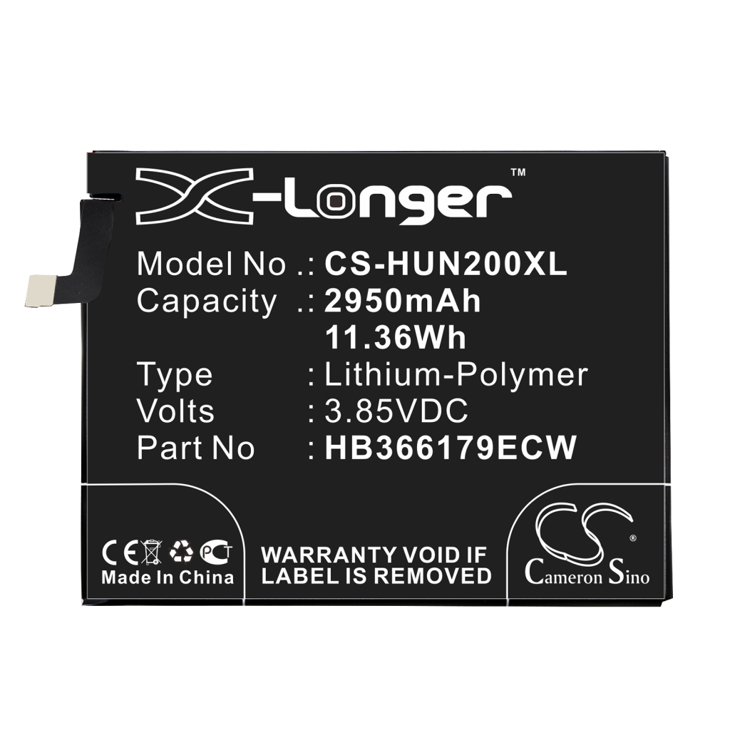 Batterier till mobiltelefoner Huawei CS-HUN200XL