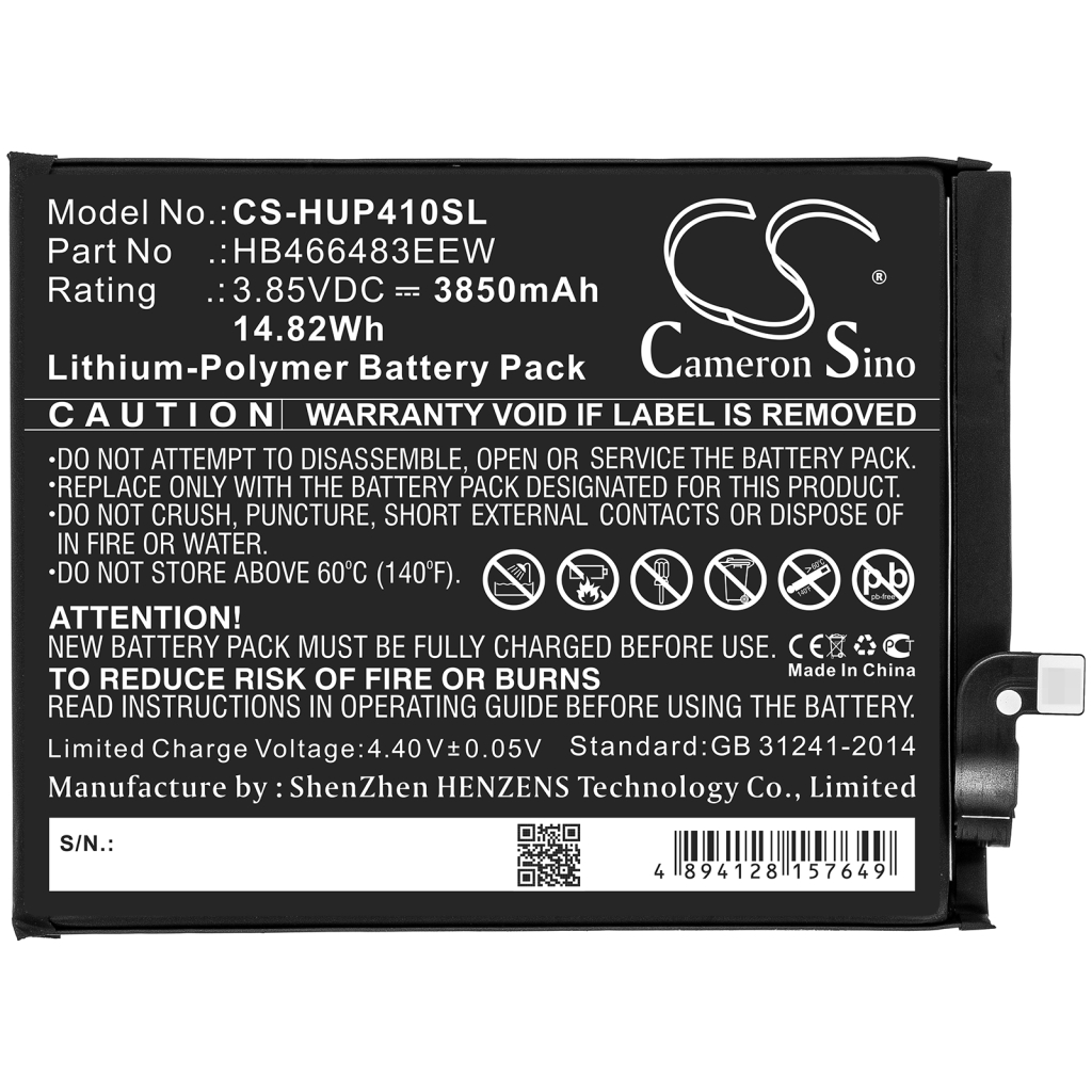 Batterier Ersätter CDY-AN90