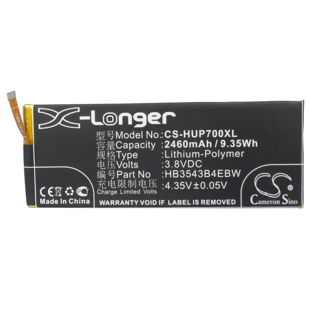 Batterier Ersätter Ascend P7-L10